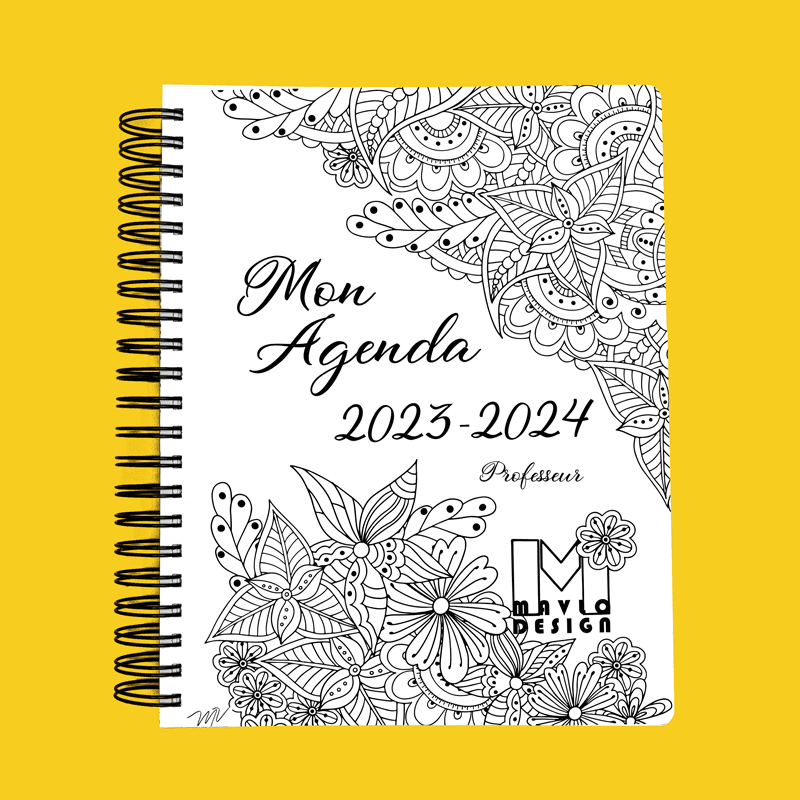 Mavlo Design - Couverture-Agenda-à-colorier-professeur-2023-2024-(800x800)