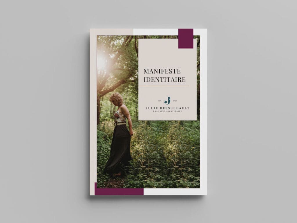 Julie Dessureault - Manifeste Identitaire programme Halo Effect (Mavlo Design) 1